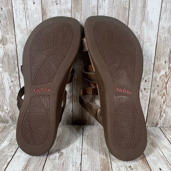 Taos prize 4 bronze sandal Womens 9 - Picture 6 of 7